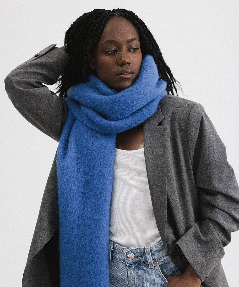 Gigi Pip - Mik Oversized Scarf: Black – Harper + Ash